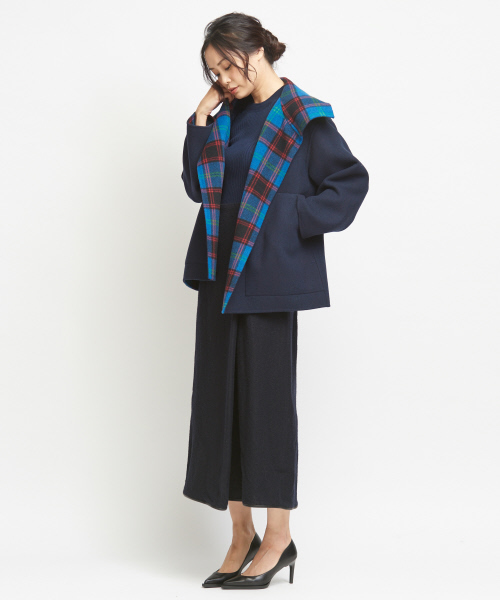 Abahouse Devinette（ドゥヴィネット）の「ワンピーススカート（スカート・レディース・ホワイト/ネイビー・フリー）」の12枚目の写真