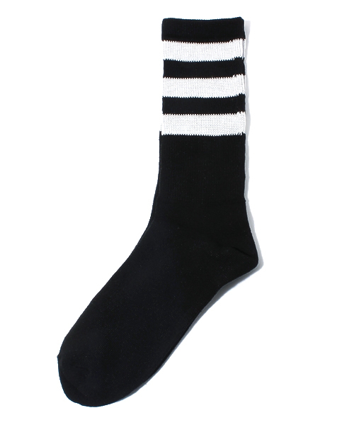 WEGO（ウィゴー）の「WEGO/3Pラインクルーソックス（ソックス/靴下・レディース・その他1/その他2/その他3/その他4・FREE）」の9枚目の写真