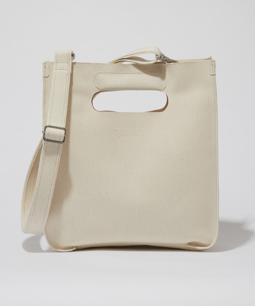 ONE DAY KMC （ワンデイケーエムシー）の「amplee / 【Pack】2way shoulder bag（ショルダーバッグ・メンズ・ホワイト/ブラック/ネイビー/イエロー/ピンク/エメラルド・ONE SIZE）」の2枚目の写真