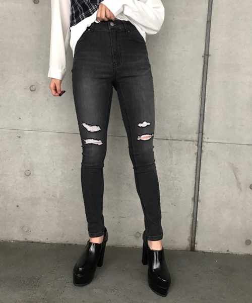 ENVYM（アンビー）の「Ｂａｃｋ　Ｃｕｔ　Ｓｋｉｎｎｙ（その他パンツ・レディース・ブラック・S/M）」の2枚目の写真