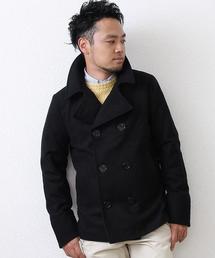coen | メルトンPコート§(ピーコート)