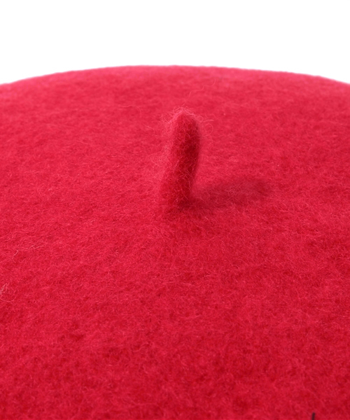 SHIPS for women（シップスフォーウィメン）の「★★ウール ベレー（ハンチング/ベレー帽・レディース・ベージュ/レッド/ホワイト/チャコールグレー/ネイビー・ONE SIZE）」の6枚目の写真