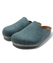 BIRKENSTOCK | 【ルームシューズシリーズ】AMSTERDAM/アムステルダム フォグブルー(ルームシューズ/スリッパ)