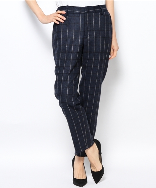 Another Edition（アナザーエディション）の「AE W/P CHK PT（その他パンツ・レディース・ネイビー/グレー・SMALL/MEDIUM）」の11枚目の写真