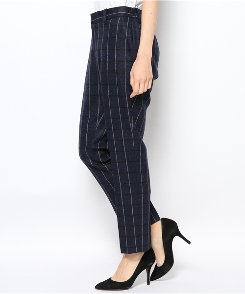 Another Edition（アナザーエディション）の「AE W/P CHK PT（その他パンツ・レディース・ネイビー/グレー・SMALL/MEDIUM）」の3枚目の写真