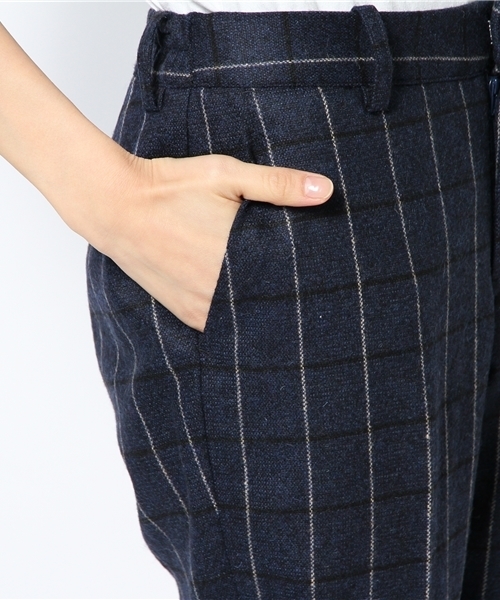Another Edition（アナザーエディション）の「AE W/P CHK PT（その他パンツ・レディース・ネイビー/グレー・SMALL/MEDIUM）」の7枚目の写真