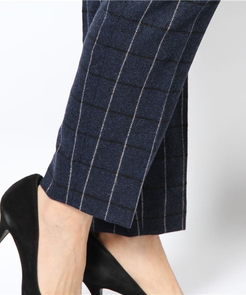 Another Edition（アナザーエディション）の「AE W/P CHK PT（その他パンツ・レディース・ネイビー/グレー・SMALL/MEDIUM）」の8枚目の写真