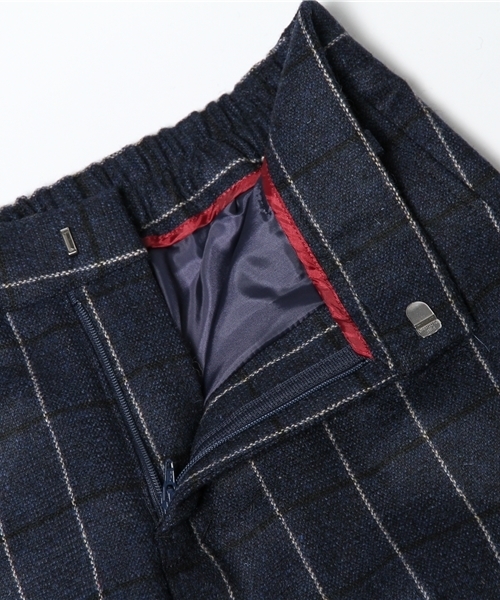 Another Edition（アナザーエディション）の「AE W/P CHK PT（その他パンツ・レディース・ネイビー/グレー・SMALL/MEDIUM）」の9枚目の写真