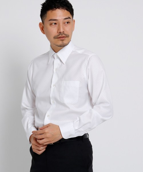 市松紋 ビジネスシャツ メンズ シャツ 日本製 シャツ ブラウス Takeo Kikuchi タケオキクチ のファッション通販 Zozotown