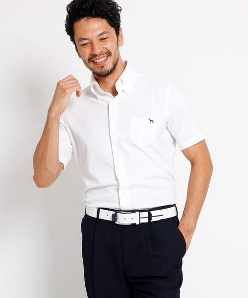 吸水速乾 Uvカット アダバット Hitoyoshi Shirts 半袖ボタンダウンシャツ メンズ 吸水速乾 Uvカット アダバット Hitoyoshi Shirts 半袖ボタンダウンシャツ メンズ