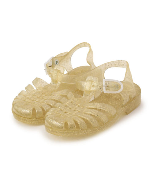 meduse(メデュース)の「meduse:ラバー サンダル 2019SS(17~21cm)(サンダル・キッズ・ゴールド/グレー/シルバー・19/21/17/20/18)」の1枚目の写真