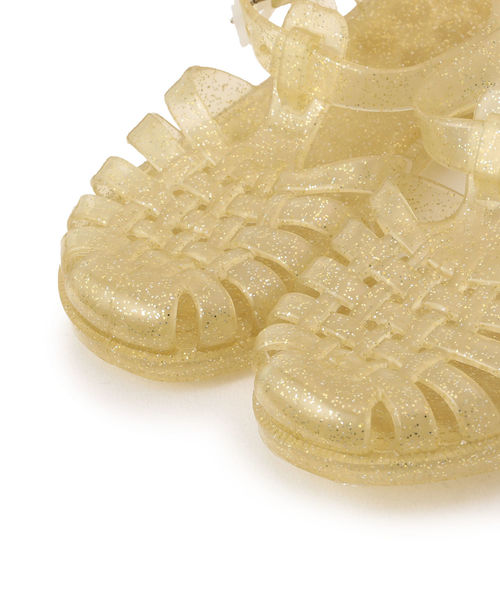 meduse(メデュース)の「meduse:ラバー サンダル 2019SS(17~21cm)(サンダル・キッズ・ゴールド/グレー/シルバー・19/21/17/20/18)」の4枚目の写真