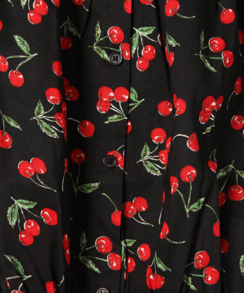 GLOBAL WORK（グローバルワーク）の「【キッズ】ウエストシャーリングブラウス【ちびVERY5月号掲載アイテム】/829621（シャツ/ブラウス・キッズ・ブラック/イエロー/ホワイト/パープル系その他2・SMALL/X-LARGE/XX-LARGE/MEDIUM/LARGE）」の6枚目の写真