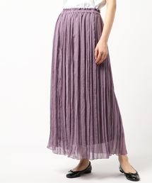 STYLEBLOCK | シフォンランダムプリーツマキシスカート(スカート)