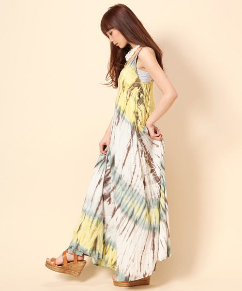 goa(ゴア)の「スラントボーダーマキシワンピース(ワンピース・レディース・A/B・FREE)」の7枚目の写真