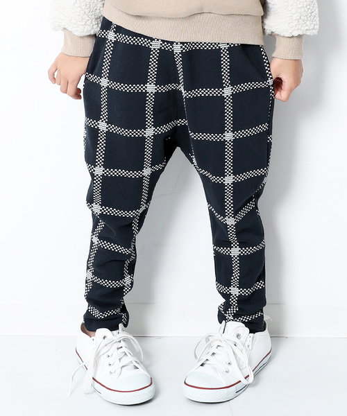 devirock(デビロック)の「プリントスウェットサルエルパンツ(その他パンツ・キッズ・ベージュ/ネイビー/ブラウン/カモフラージュ/モカ/グリーン系カモフラージュ/ブラック系その他/グレー系その他/グレー系カモフラージュ/ドット/ブラック系その他2/ブラック系その他3/グレー系その他2/グレー系その他3/キャメル・80cm/90cm/95cm/110cm/100cm/120cm/130cm/140cm/150cm/160cm)」の10枚目の写真