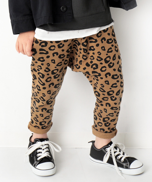 devirock(デビロック)の「プリントスウェットサルエルパンツ(その他パンツ・キッズ・ベージュ/ネイビー/ブラウン/カモフラージュ/モカ/グリーン系カモフラージュ/ブラック系その他/グレー系その他/グレー系カモフラージュ/ドット/ブラック系その他2/ブラック系その他3/グレー系その他2/グレー系その他3/キャメル・80cm/90cm/95cm/110cm/100cm/120cm/130cm/140cm/150cm/160cm)」の7枚目の写真