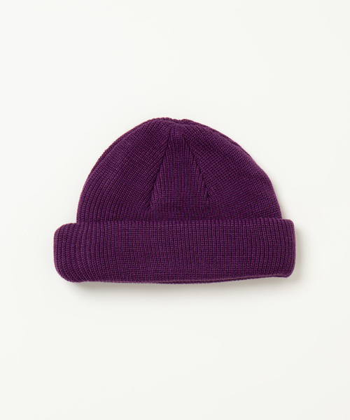 WEGO（ウィゴー）の「WEGO/2WAYロールニットキャップ（ニットキャップ/ビーニー・メンズ・レッド/パープル/杢グレー/ブラック・FREE）」の9枚目の写真