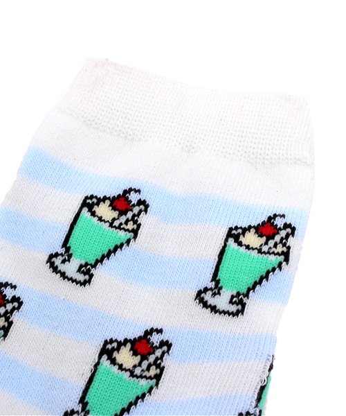 WEGO（ウィゴー）の「WEGO/クリームソーダソックス（ソックス/靴下・レディース・その他1・FREE）」の4枚目の写真