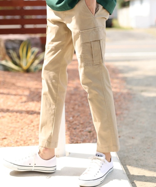 CRAFT STANDARD BOUTIQUE(クラフトスタンダードブティック)の「カーゴロングパンツ○(カーゴパンツ・メンズ・ベージュ/ネイビー/カーキ/カモフラージュ・LL/S/M/L)」の1枚目の写真