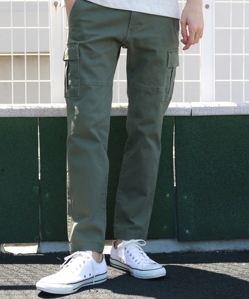 CRAFT STANDARD BOUTIQUE(クラフトスタンダードブティック)の「カーゴロングパンツ○(カーゴパンツ・メンズ・ベージュ/ネイビー/カーキ/カモフラージュ・LL/S/M/L)」の2枚目の写真