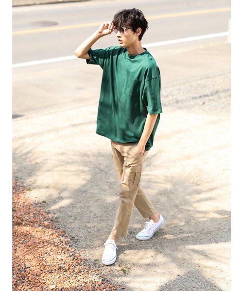 CRAFT STANDARD BOUTIQUE(クラフトスタンダードブティック)の「カーゴロングパンツ○(カーゴパンツ・メンズ・ベージュ/ネイビー/カーキ/カモフラージュ・LL/S/M/L)」の21枚目の写真