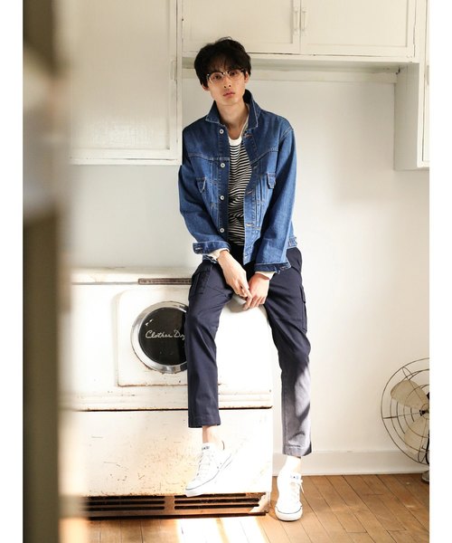 CRAFT STANDARD BOUTIQUE(クラフトスタンダードブティック)の「カーゴロングパンツ○(カーゴパンツ・メンズ・ベージュ/ネイビー/カーキ/カモフラージュ・LL/S/M/L)」の10枚目の写真
