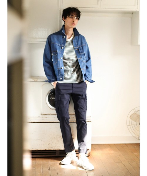 CRAFT STANDARD BOUTIQUE(クラフトスタンダードブティック)の「カーゴロングパンツ○(カーゴパンツ・メンズ・ベージュ/ネイビー/カーキ/カモフラージュ・LL/S/M/L)」の6枚目の写真