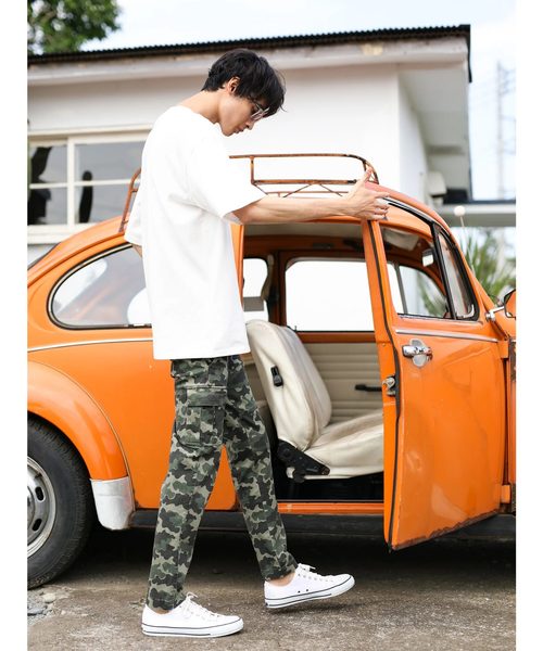 CRAFT STANDARD BOUTIQUE(クラフトスタンダードブティック)の「カーゴロングパンツ○(カーゴパンツ・メンズ・ベージュ/ネイビー/カーキ/カモフラージュ・LL/S/M/L)」の22枚目の写真
