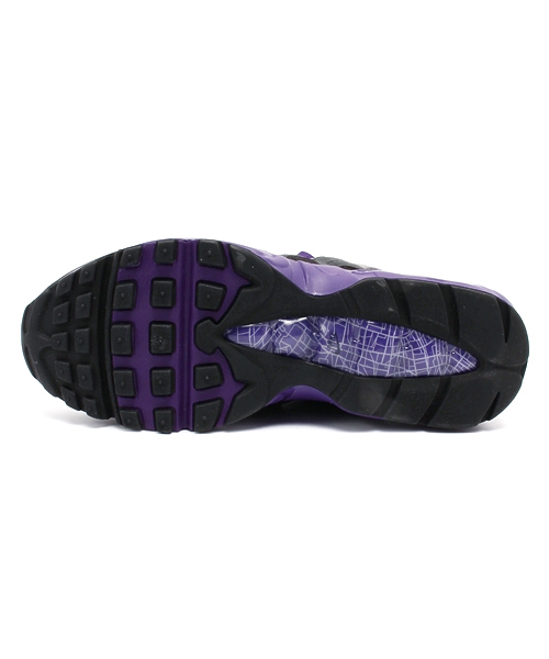 NIKE(ナイキ)の「ナイキ エアマックス 駅伝カラー NIKE AIR MAX 95(スニーカー・メンズ・ブラック/パープル・27cm/28cm/27.5cm/29cm/28.5cm)」の8枚目の写真