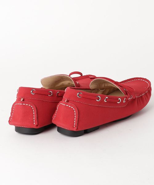 TOD'S 赤 スエード モカシン TOD'S* トッズ メンズ モカシン スエード 送料関税込み (TOD'S