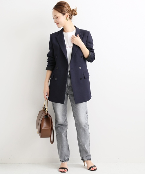 【美品】VERMEIL par iena ダブルブレストジャケット 美品】VERMEIL par iena ダブルブレストジャケット - メルカリ