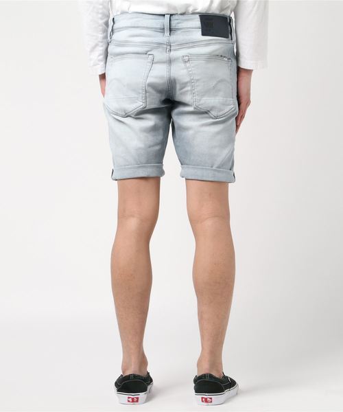 G-STAR（ジースター）の「3301 Slim Shorts（デニムパンツ・メンズ・インディゴブルー・31inch/29inch/30inch/34inch/32inch/33inch/28inch）」の9枚目の写真