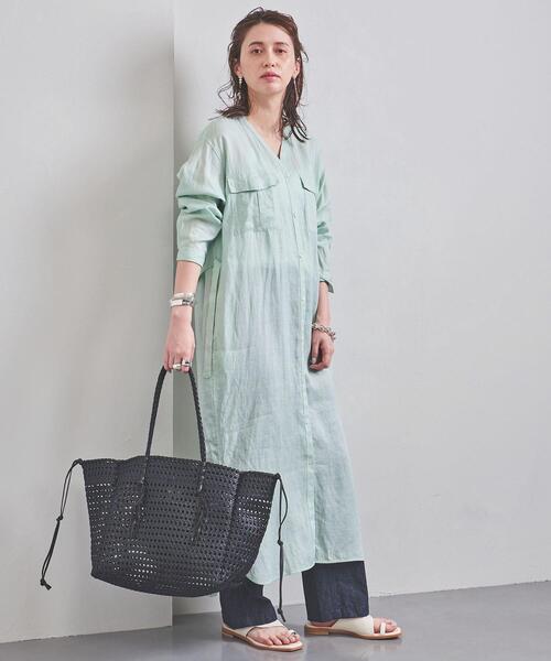 UNITED ARROWS（ユナイテッドアローズ）の「UBCB リネン Vネック