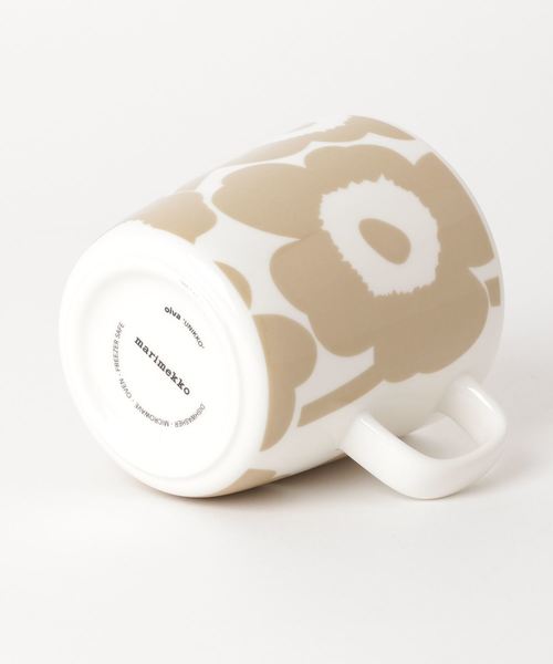 marimekko(マリメッコ)の「UNIKKO / MUG 4 DL(グラス/マグカップ/タンブラー・レディース・ベージュ/ブラウン・FREE)」の4枚目の写真