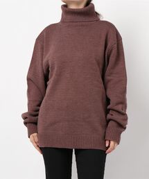 エルボーパッチ　タートルニット