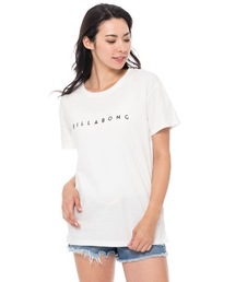 BILLABONG レディース ドロップショルダー Tシャツ/ビラボン 半袖 ロゴ