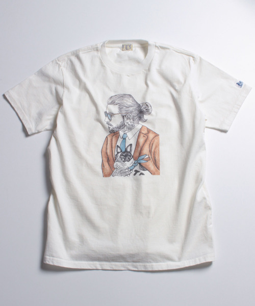 The Endless Summer(�G���h���X�T�}�[)��TES MALIBU STAR & BUHI T-SHIRT / T�V���c(T�V���c/�J�b�g�\�[)