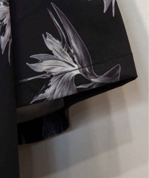 JACKROSE(ジャックローズ)の「オーガンジーエアリー半袖シャツ(シャツ/ブラウス・メンズ・ホワイト/ブラック・M/L/XL)」の8枚目の写真