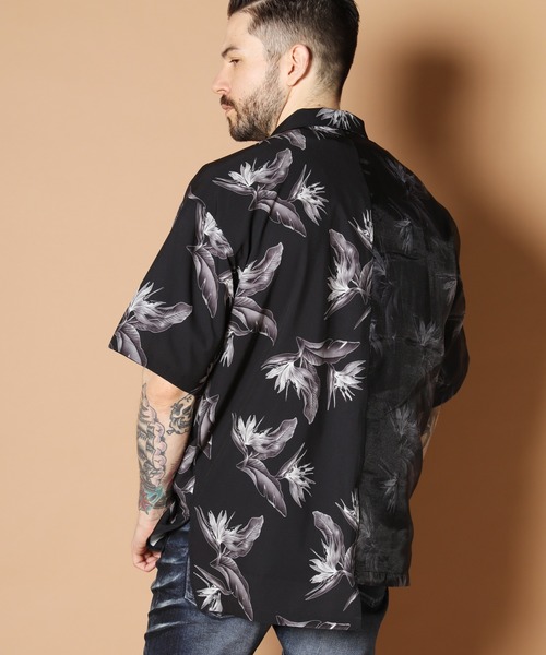 JACKROSE(ジャックローズ)の「オーガンジーエアリー半袖シャツ(シャツ/ブラウス・メンズ・ホワイト/ブラック・M/L/XL)」の21枚目の写真