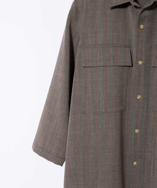 美品　NIKKE × ADAM ET ROPE デザインキューバシャツ　日本製 美品 NIKKE × ADAM ET ROPE デザインキューバシャツ 日本製