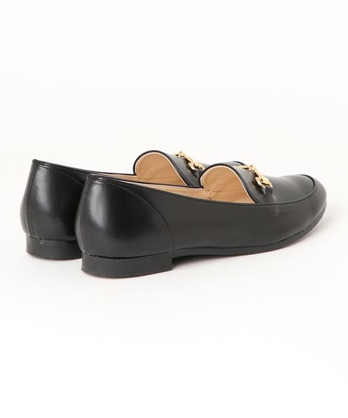 BARNSsohostreet(バーンズソーホーストリート)の「【Made in Japan】Louise coeur 192401(ローファー・レディース・ブラック/ブラウン・24.5cm/22.5cm/23.5cm/24.0cm)」の3枚目の写真