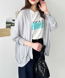 GeeRA | 接触冷感!ドルマンシアーニットカーディガン(カーディガン/ボレロ)