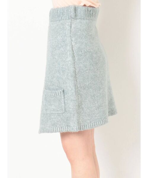 dazzlin（ダズリン）の「パッチワークニットミニスカート【セットアップ】（スカート・レディース・グレー/ベージュ/その他1・FREE）」の10枚目の写真