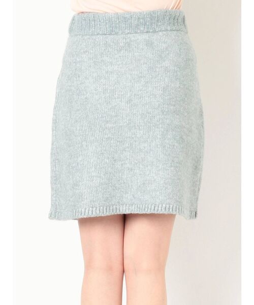 dazzlin（ダズリン）の「パッチワークニットミニスカート【セットアップ】（スカート・レディース・グレー/ベージュ/その他1・FREE）」の13枚目の写真