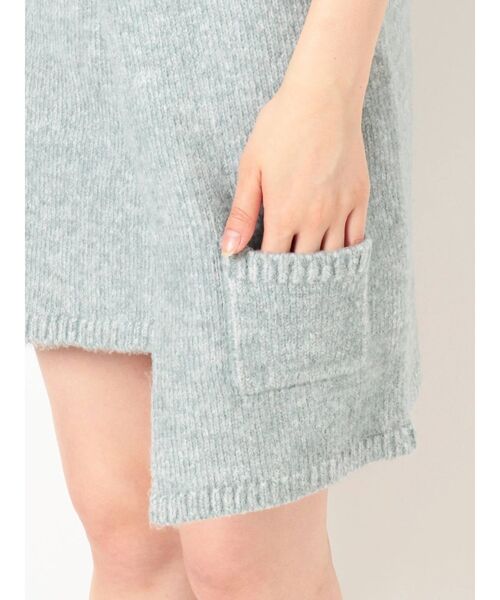 dazzlin（ダズリン）の「パッチワークニットミニスカート【セットアップ】（スカート・レディース・グレー/ベージュ/その他1・FREE）」の16枚目の写真