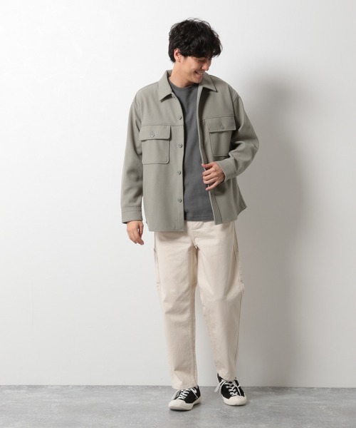 LAKOLE(ラコレ)の「ペインターパンツ / LAKOLE(デニムパンツ・メンズ・ネイビー/アイボリー・MEDIUM/LARGE)」の5枚目の写真