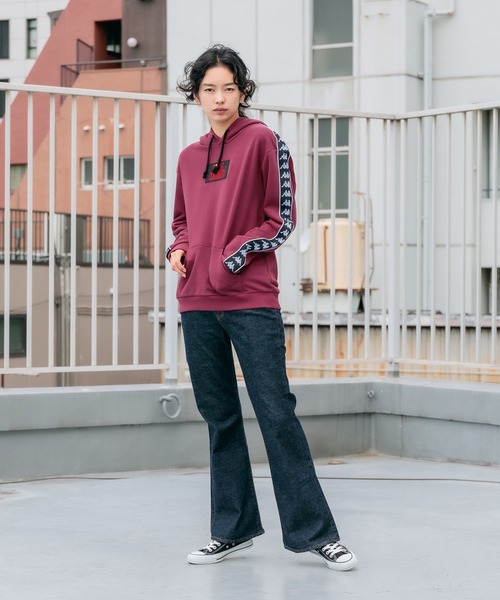 Kappa（カッパ）の「Kappa×ONE PIECE/カッパ×ワンピース ハンコックコラボ スウェットプルオーバーパーカー（パーカー・メンズ・ブラック/サンドベージュ/バーガンディー・O/M/L）」の14枚目の写真