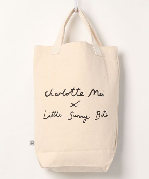 Little sunny bite(リトルサニーバイト)の「/Little sunny bite(リトルサニーバイト)/Charlotte mei x little sunny bite little girl tote bag(トートバッグ・レディース・ナチュラル・FREE)」の8枚目の写真