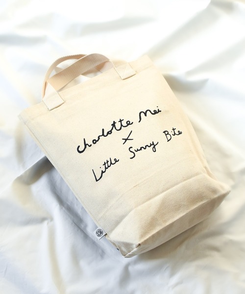 Little sunny bite(リトルサニーバイト)の「/Little sunny bite(リトルサニーバイト)/Charlotte mei x little sunny bite little girl tote bag(トートバッグ・レディース・ナチュラル・FREE)」の7枚目の写真